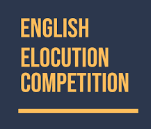 English Elocution (Classes - VI-VIII)